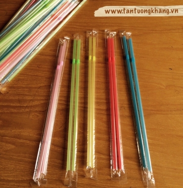 Flexible straws BOPP