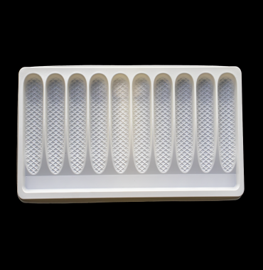 Plastic tray for shrimp PS TTK