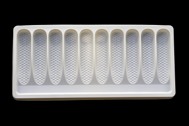 Plastic tray for shrimp PS TTK